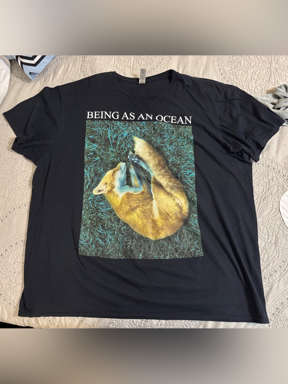 Being As An Ocean Sleeping Fox Men’s XL Shirt